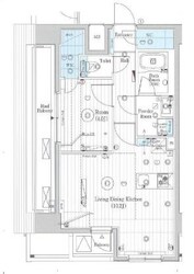 MAXIV北糀谷の物件間取画像